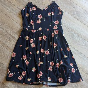 THE GENERAL GOOD Sonya Knit Scalloped Dress